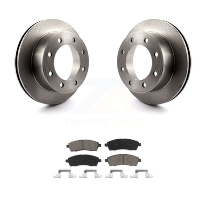 Kit de plaquettes de frein en céramique, Rotors de frein à disque arrière pour Ford F-350 Super Duty F-250 excursio