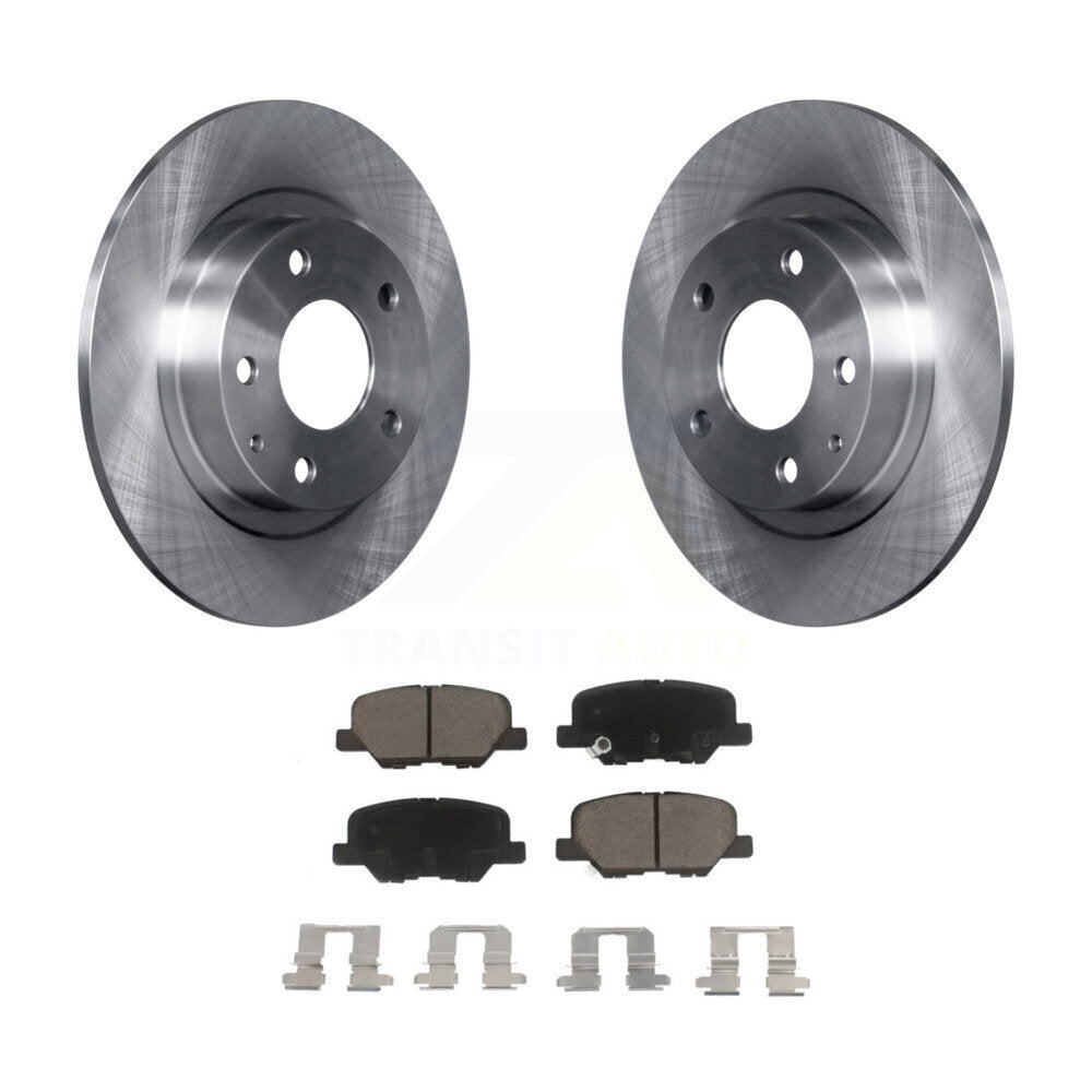 Kit de disques de frein à disque arrière et plaquettes en céramique pour Mazda 6 2014-2015 K8C-101796