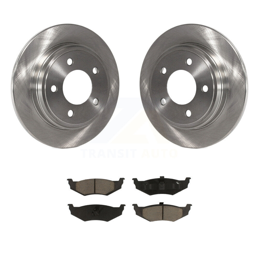 Kit de rotor de frein arrière et de plaquettes en céramique, pour Chrysler Intrepid Dodge Concorde 300M LH