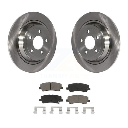 Kit de disques de frein à disque arrière et plaquettes en céramique pour Ford Mustang K8C-101803