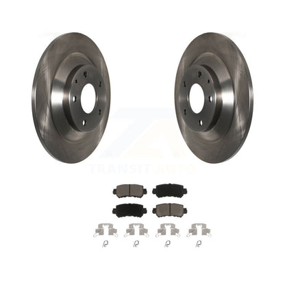 Kit de disques de frein à disque arrière et plaquettes en céramique pour Mazda CX-5 2013-2015 K8C-101805