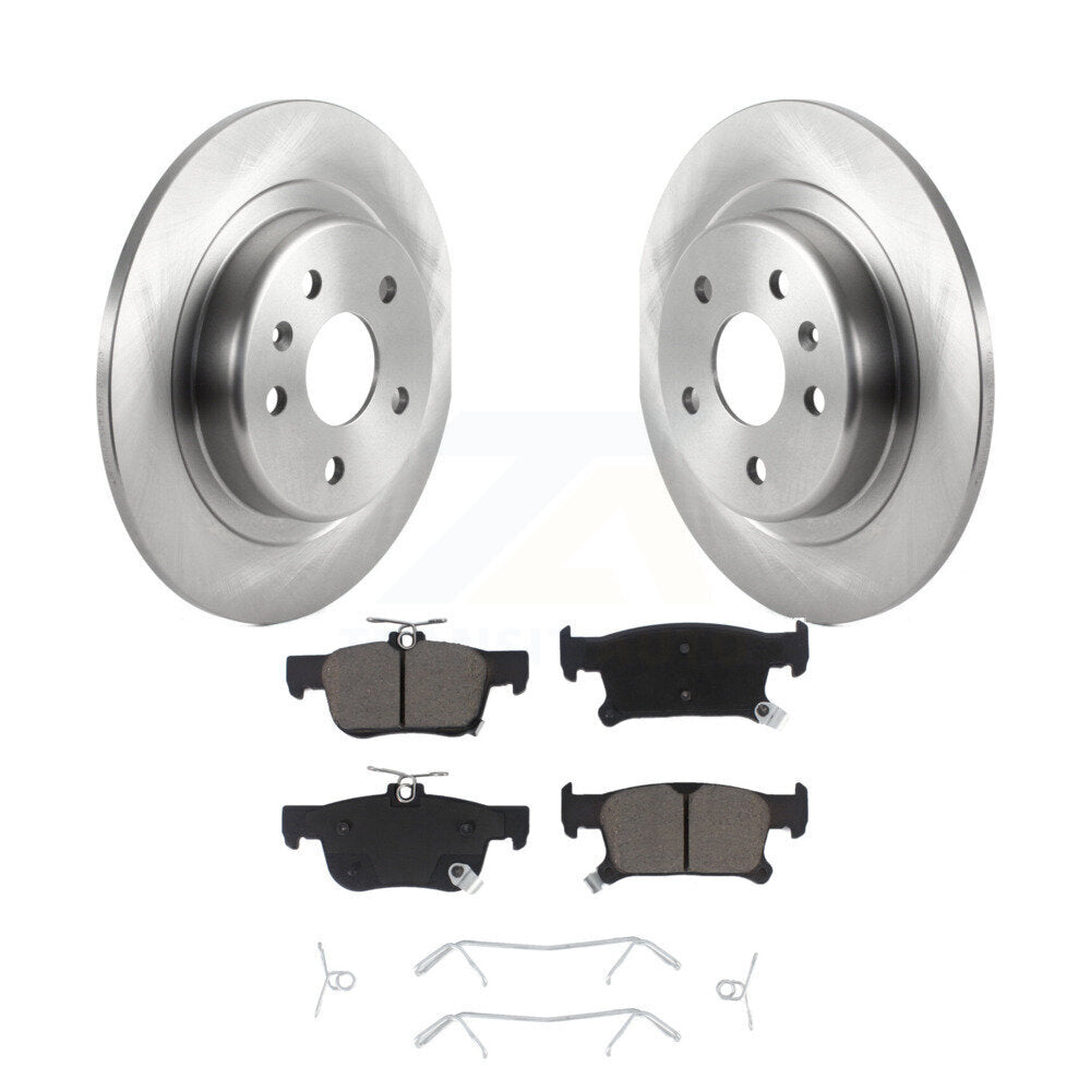 Kit de rotors de frein à disque arrière et de plaquettes en céramique pour Buick Envision K8C-101807