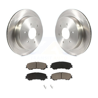 Kit de disques de frein à disque arrière et plaquettes en céramique pour Nissan TITAN 2017 – 2023