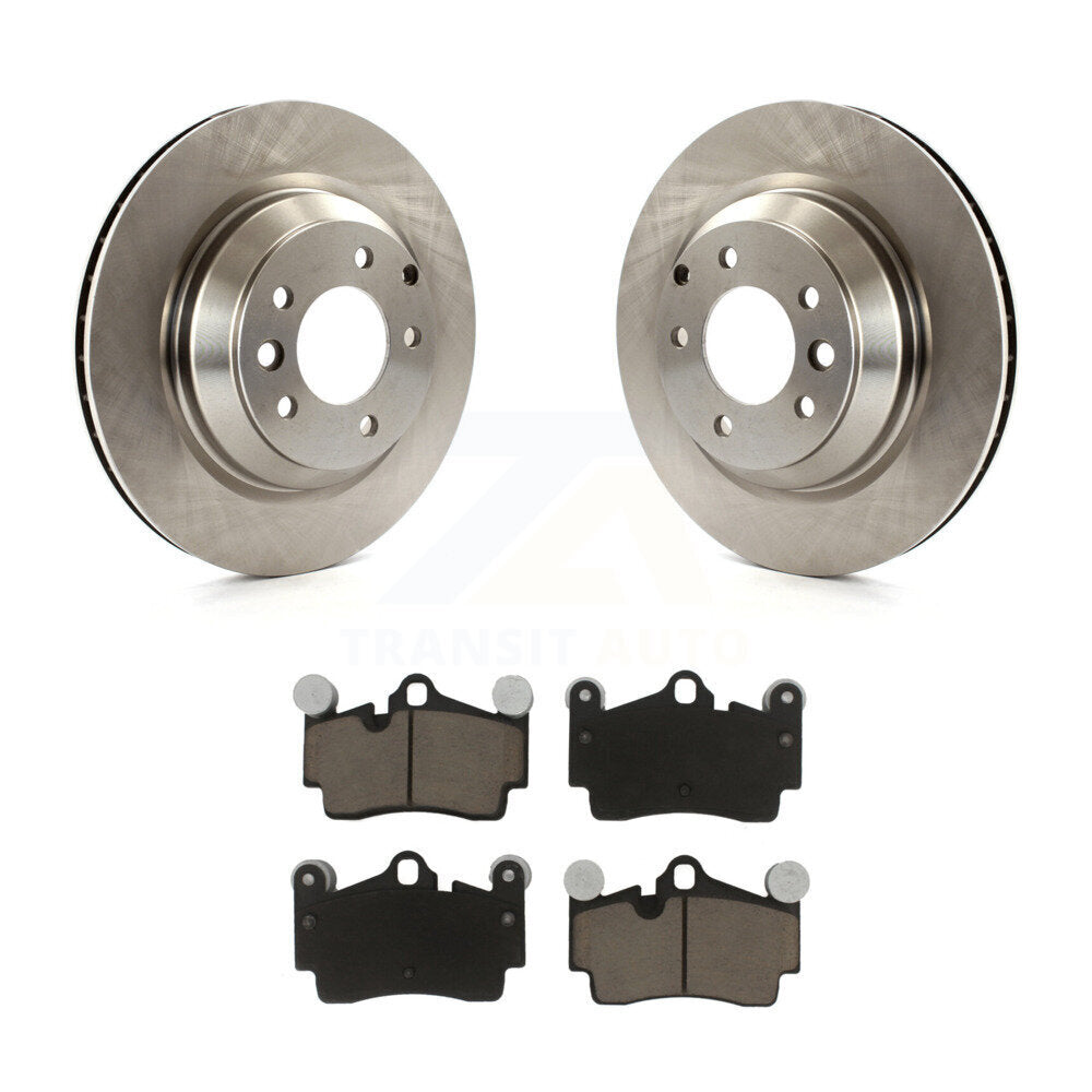 Kit de rotors de frein à disque arrière et plaquettes en céramique pour Audi Q7 Porsche Cayenne