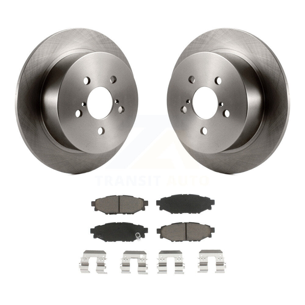 Kit de rotors de frein à disque arrière et plaquettes en céramique pour Subaru Outback Legacy K8C-10181