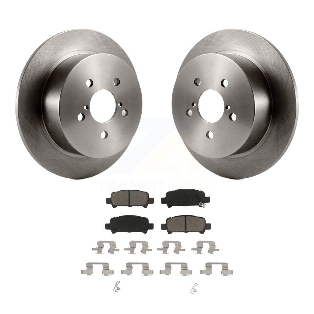 Kit de plaquettes de frein arrière en céramique, pour Subaru Legacy 08-09, avec roue d'usine de 17 pouces