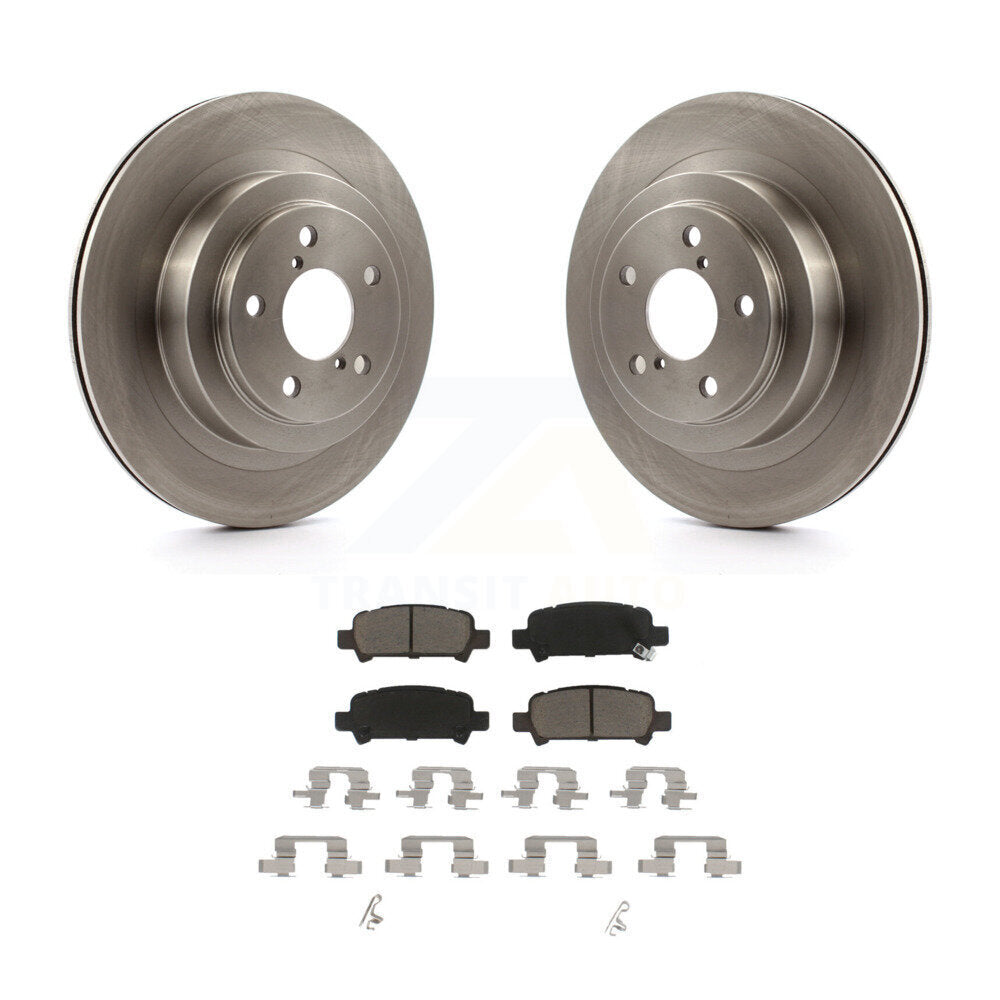 Kit de disques de frein à disque arrière et plaquettes en céramique pour Subaru Legacy K8C-101818