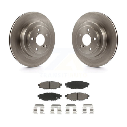 Kit de disques de frein à disque arrière et plaquettes en céramique pour Subaru Legacy K8C-101819
