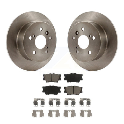 Kit de rotors de frein à disque arrière et plaquettes en céramique pour Toyota Camry Lexus ES350 Avalon