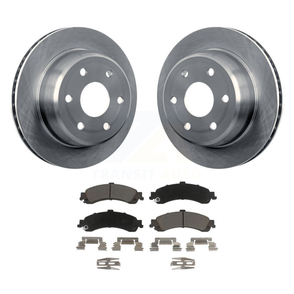 Kit de rotor de frein arrière et de plaquettes en céramique, pour Chevrolet GMC Silverado 1500 Sierra Yuko