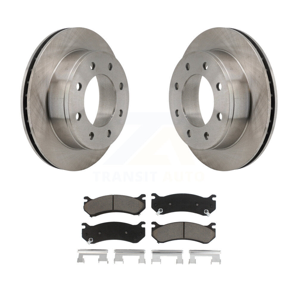 Kit de rotor de frein arrière et de plaquettes en céramique, pour Chevrolet GMC Sierra 2500 HD Silverado H