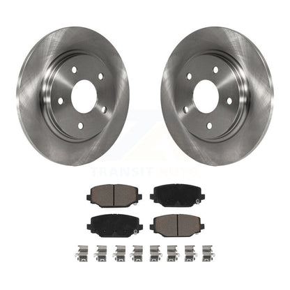 Kit de rotors de frein à disque arrière et plaquettes en céramique pour Dodge Grand Caravan K8C-101843