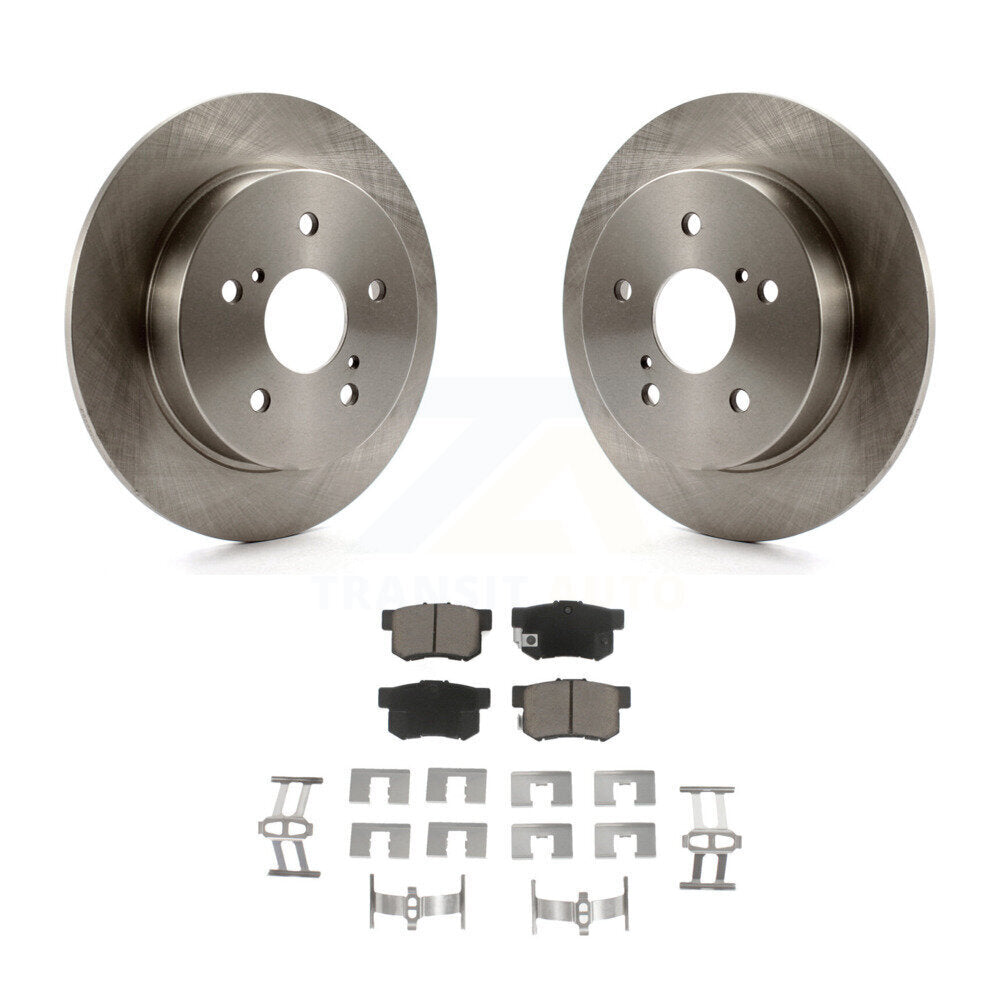 Kit de rotors de frein à disque arrière et plaquettes en céramique pour Suzuki SX4 Crossover K8C-101845