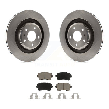 Kit de disques de frein à disque arrière et plaquettes en céramique, pour Audi A4 Quattro S5 S4 K8C-10185