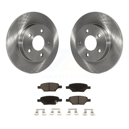 Kit de rotor de frein arrière et de plaquettes en céramique, pour Chevrolet Malibu Pontiac Cobalt G5 G6 Io