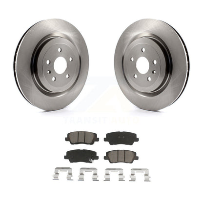 Kit de rotors de frein à disque arrière et de plaquettes en céramique pour Cadillac CTS 2015 6,2 L