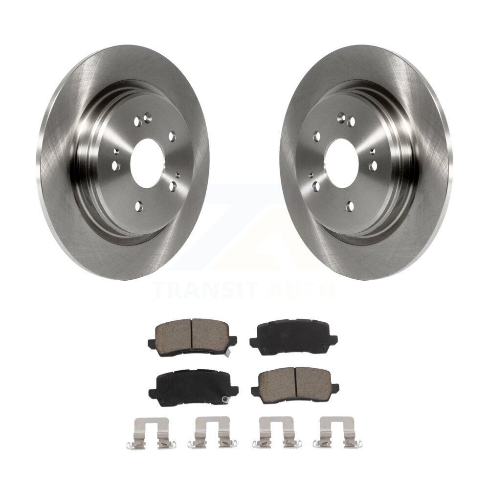 Kit de disques de frein à disque arrière et plaquettes en céramique pour Acura TLX 2015-2020 K8C-101864