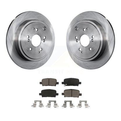 Kit de rotors de frein à disque arrière et plaquettes en céramique pour Honda Pilot Acura MDX K8C-10186