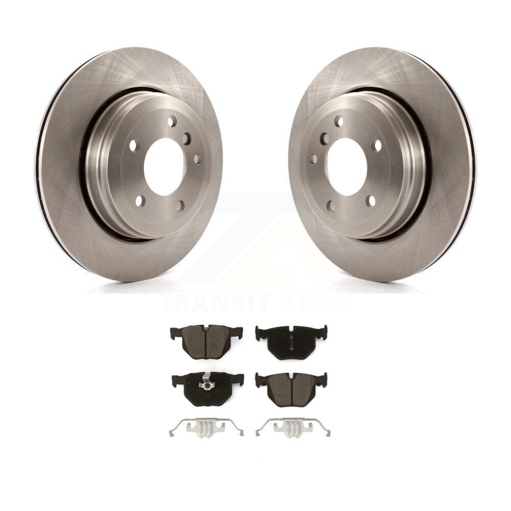 Kit de rotors de frein à disque arrière et plaquettes en céramique pour BMW 530i 525i 528i K8C-101870