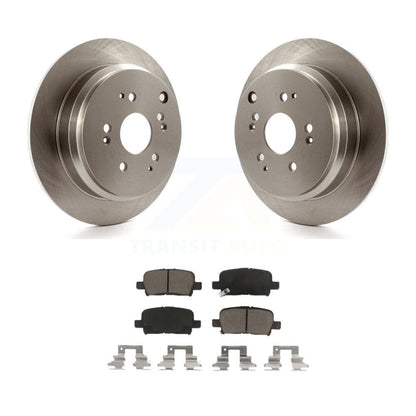 Kit de disques de frein à disque arrière et plaquettes en céramique pour Honda Odyssey 2002-2004