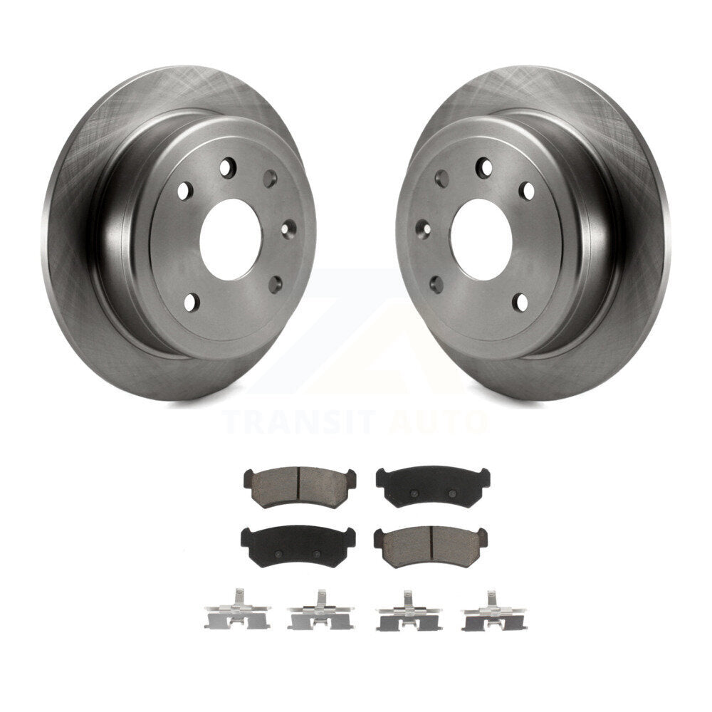 Rotors de frein à disque arrière et Kit de plaquettes en céramique pour Chevrolet Optra Suzuki Forenza Ren