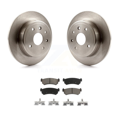 Kit de disques de frein à disque arrière et plaquettes en céramique pour Chevrolet Optra K8C-101878