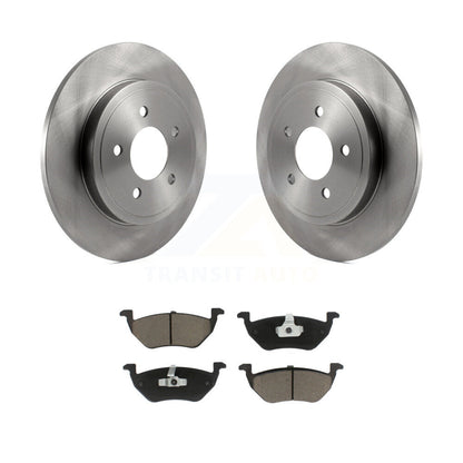 Kit de rotor de frein arrière et de plaquettes en céramique pour Ford Escape Mazda hommage Mercury Marine