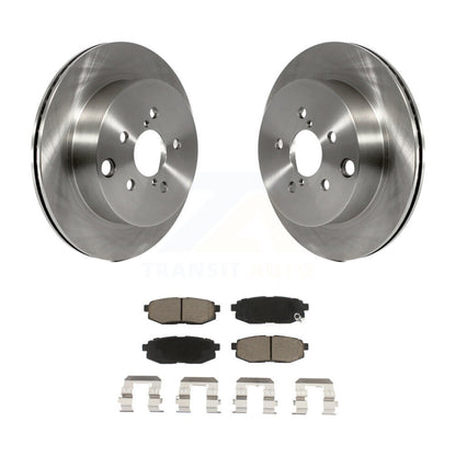 Kit de rotors de frein à disque arrière et de plaquettes en céramique pour Subaru Forester 2.0L 2014 – 2018