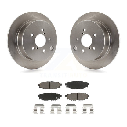 Rotor de frein à disque arrière et Kit de plaquettes en céramique pour Subaru Crosstrek Impreza Forester X