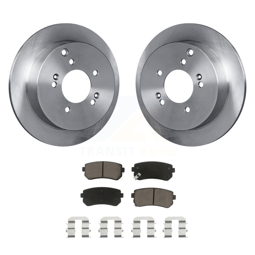 Kit de disques de frein à disque arrière et plaquettes en céramique, pour Hyundai Tucson Kia Sportage AWD