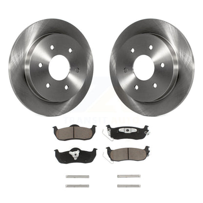 Rotors de frein à disque arrière et Kit de plaquettes en céramique pour Nissan TITAN Armada INFINITI QX5