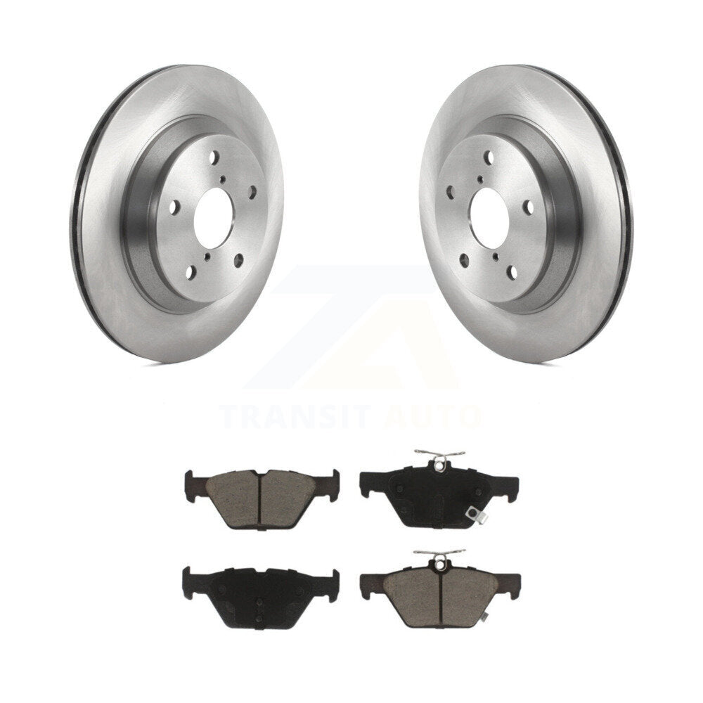Kit de disques de frein à disque arrière et plaquettes en céramique pour Subaru Forester 2019-2024