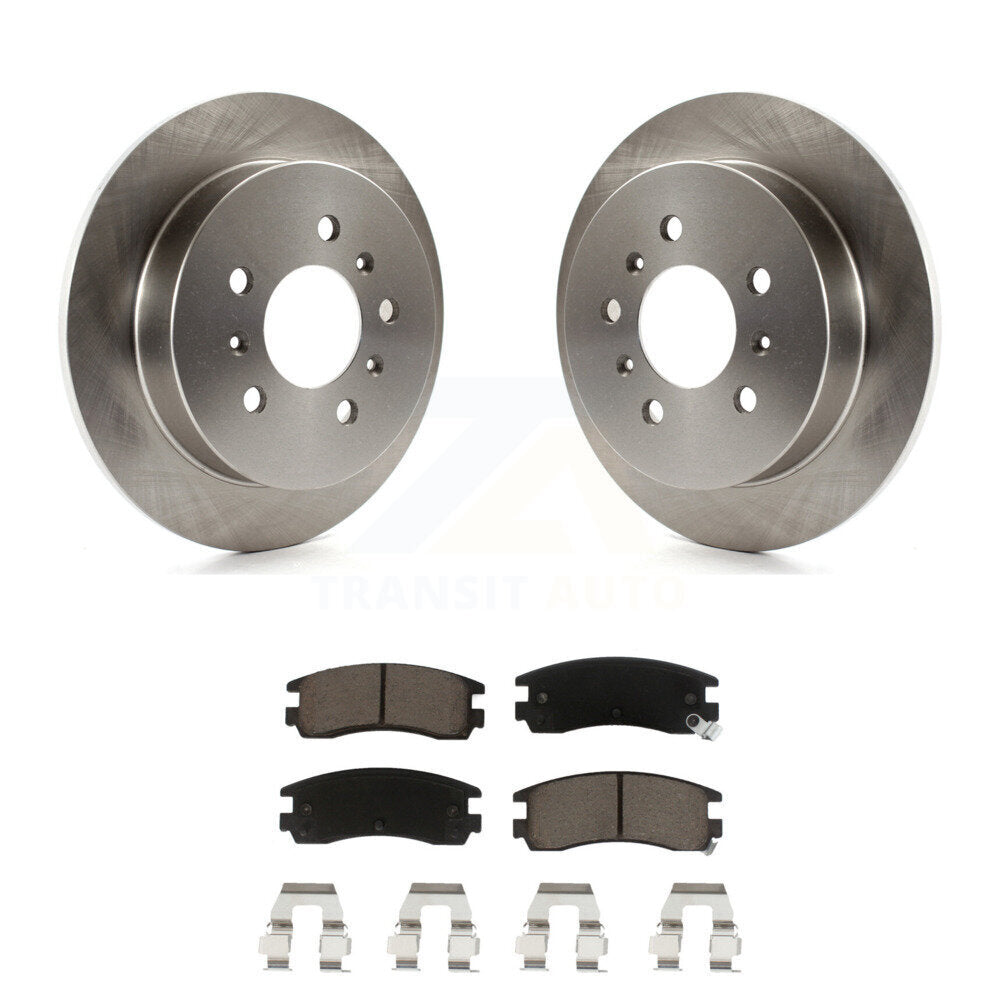 Kit de rotor de frein arrière et de plaquettes en céramique pour Chevrolet Impala Buick Pontiac Grand A