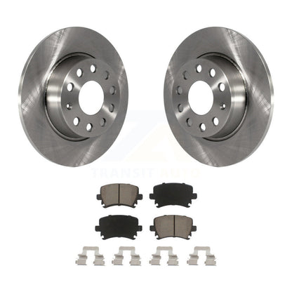 Kit de Rotor de frein à disque arrière et de plaquettes en céramique, pour Volkswagen GTI Eos Audi A3 Quattr