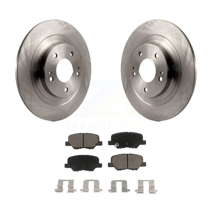Rotors de frein à disque arrière et Kit de plaquettes en céramique pour Mitsubishi RVR Outlander PHEV Spor