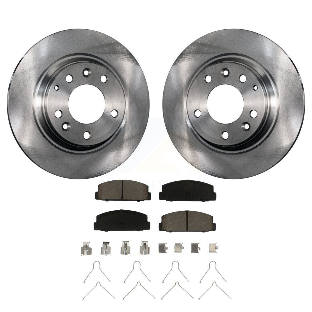 Kit de disques de frein à disque arrière et plaquettes en céramique pour Mazda 6 Protege K8C-101897