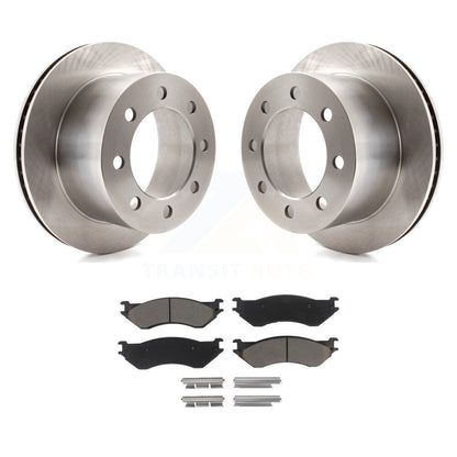 Kit de rotors de frein à disque arrière et plaquettes en céramique pour Dodge Ram 2001 2002 2500 3500
