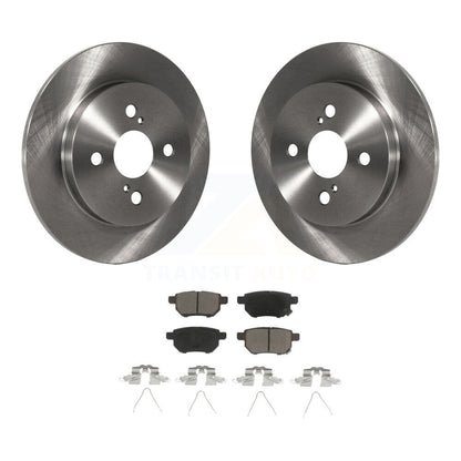 Kit de disques de frein à disque arrière et plaquettes en céramique pour Toyota Yaris 2012-2018