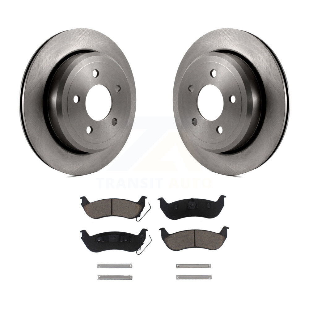 Kit de rotor de frein arrière et de plaquettes en céramique, pour Ford Crown Victoria Mercury Grand Marqui