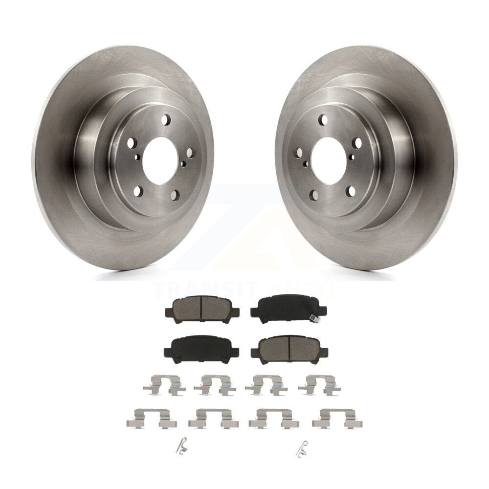 Kit de rotors de frein à disque arrière et plaquettes en céramique pour Subaru Outback Legacy Baja