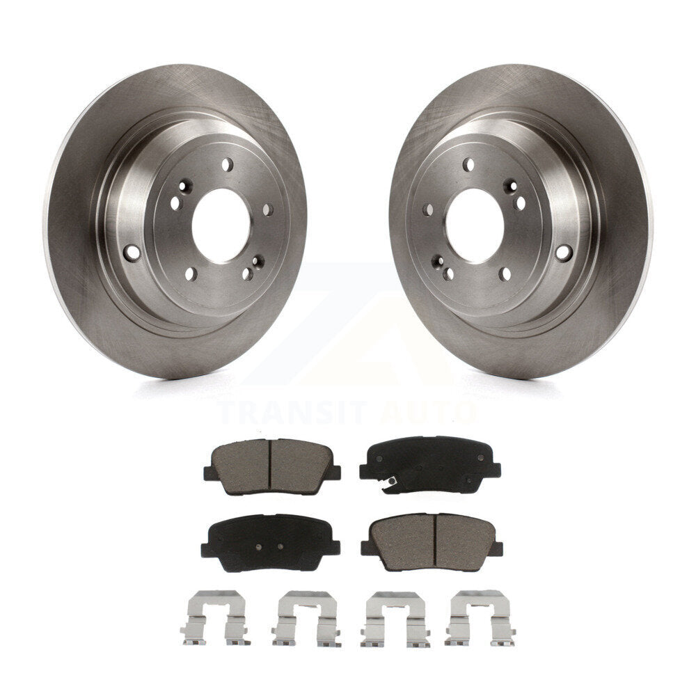 Kit de disques de frein à disque arrière et plaquettes en céramique pour Hyundai Genesis K8C-101915
