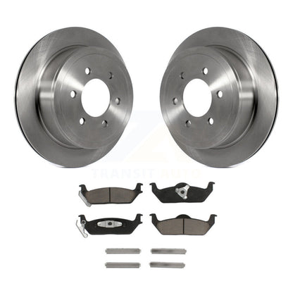 Kit de rotors de frein à disque arrière et plaquettes en céramique pour Ford F-150 Lincoln Mark LT