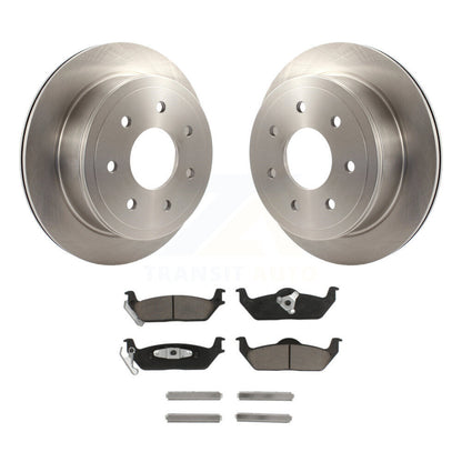 Kit de rotors de frein à disque arrière et plaquettes en céramique pour Ford F-150 Lincoln Mark LT
