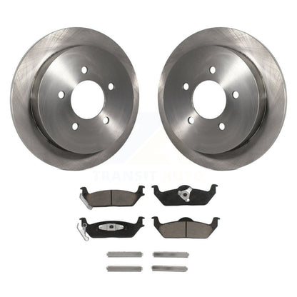 Kit de disques de frein à disque arrière et plaquettes en céramique pour Ford F-150 K8C-101926