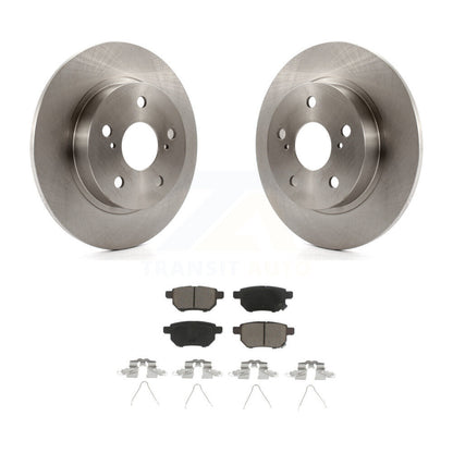 Kit de disques de frein à disque arrière et plaquettes en céramique pour Scion tC 2011-2016 K8C-101932