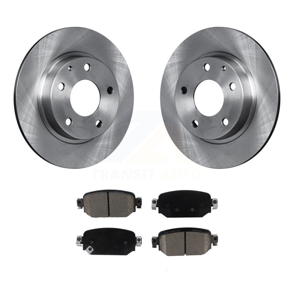 Kit de disques de frein à disque arrière et plaquettes en céramique pour Mazda 3 CX-3 Sport K8C-101937