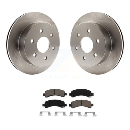 Rotors de frein à disque arrière et Kit de plaquettes en céramique pour GMC Savana 2500 Chevrolet Expres