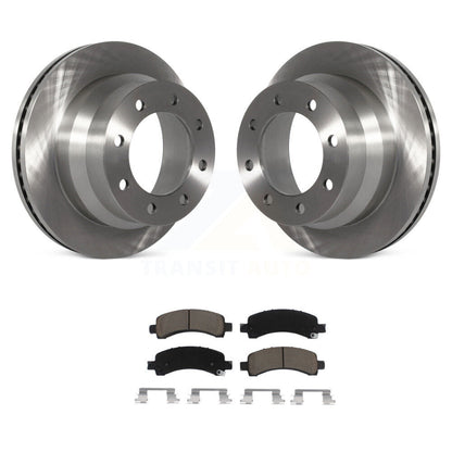 Kit de disques de frein à disque arrière et plaquettes en céramique pour Chevrolet Express 4500