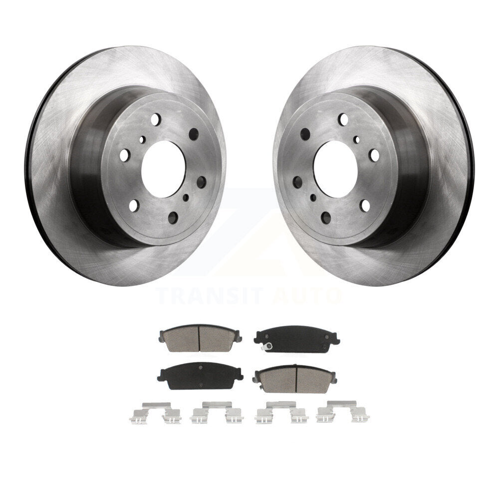 Kit de rotor de frein arrière et de plaquettes en céramique, pour Chevrolet GMC Sierra 1500 Silverado Taho