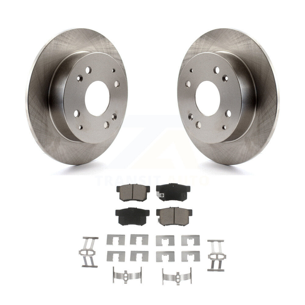 Kit de disques de frein à disque arrière et plaquettes en céramique, pour Honda Accord Acura CL K8C-10195